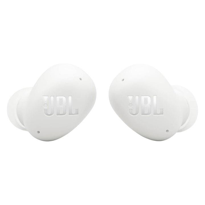 JBL Wave Buds 2 True Wireless Noise Cancelling Earbuds With Deep Bass Sound - White - WAVEBUDS2