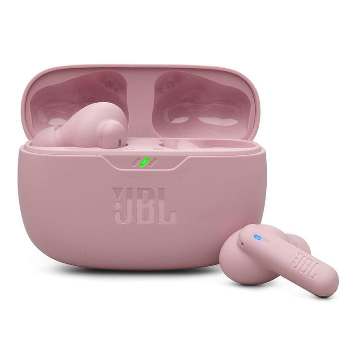 JBL Wave Beam 2 True Wireless Bluetooth 5.3, Active Noise Cancellation Earbuds With Deep Bass Sound - Pink - WAVEBEAM2