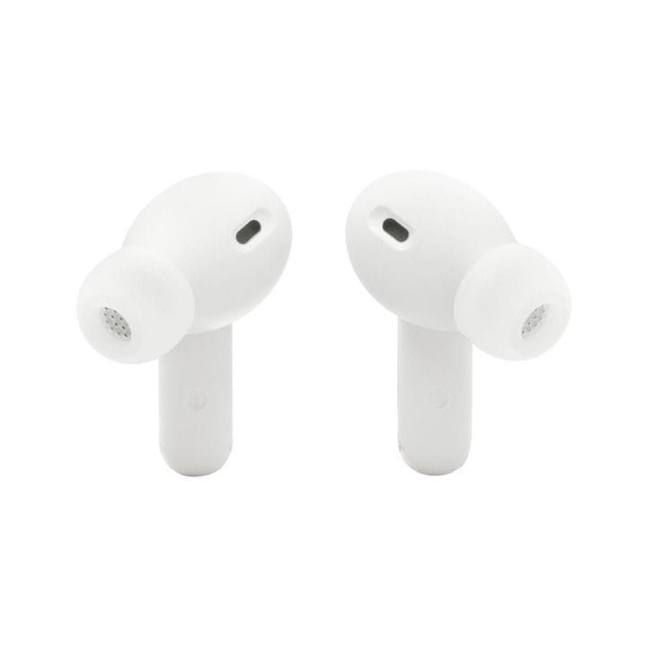JBL Wave Beam 2 True Wireless Bluetooth 5.3, Active Noise Cancellation Earbuds With Deep Bass Sound - White - WAVEBEAM2