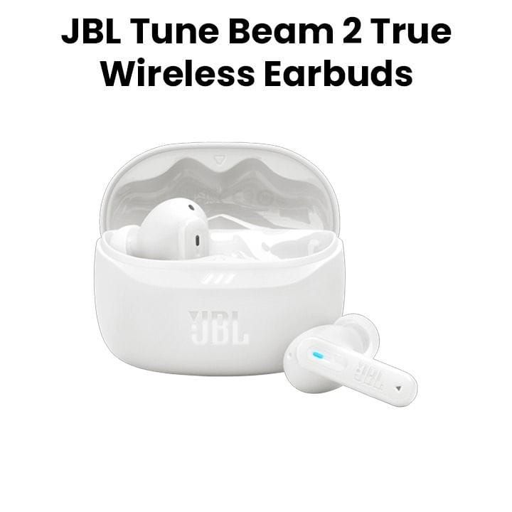 سماعات جي بي إل تيون بيم 2 داخل الأذن لاسلكية مع إلغاء الضوضاء - أبيض | TUNEBEAM2
