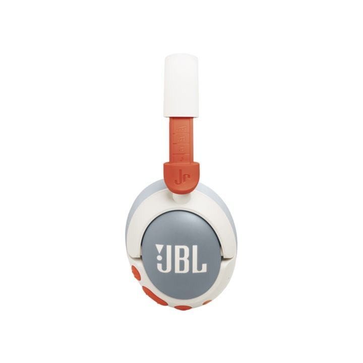 JBL 470NC Wireless Over-Ear Noise Cancelling Kids Headphones Safe Sound, Parental Control With Customizable Volume - White - JBLJR470NCWHT
