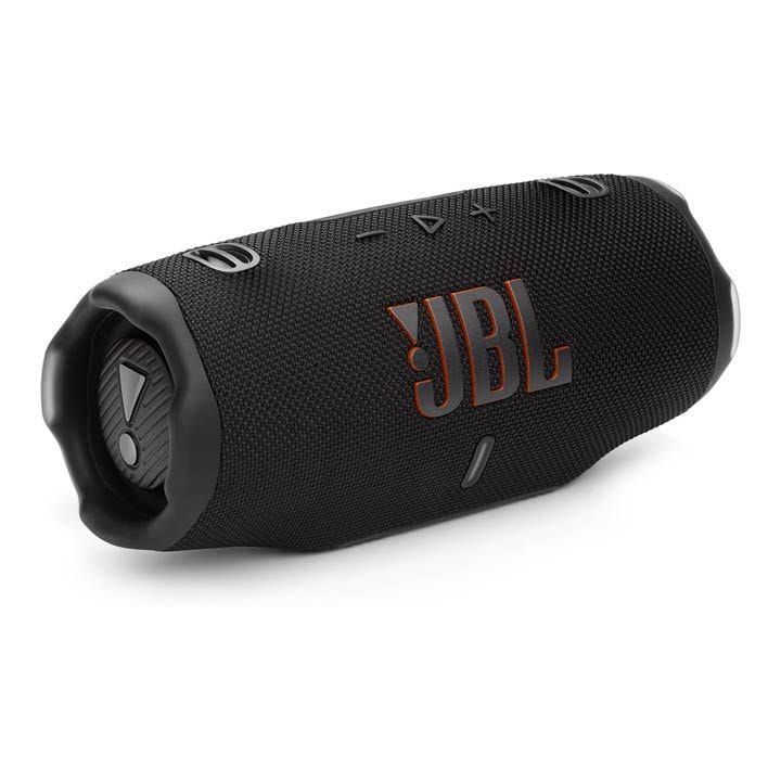 JBL Charge 6 Portable Waterproof And Drop-Proof Bluetooth Speaker With Powerbank, Durable Design Perfect For Outdoor And Indoor Use - Black - JBLCHARGE6BLK