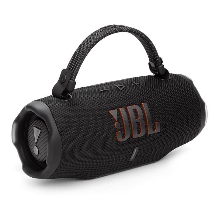 JBL Charge 6 Portable Waterproof And Drop-Proof Bluetooth Speaker With Powerbank, Durable Design Perfect For Outdoor And Indoor Use - Black - JBLCHARGE6BLK