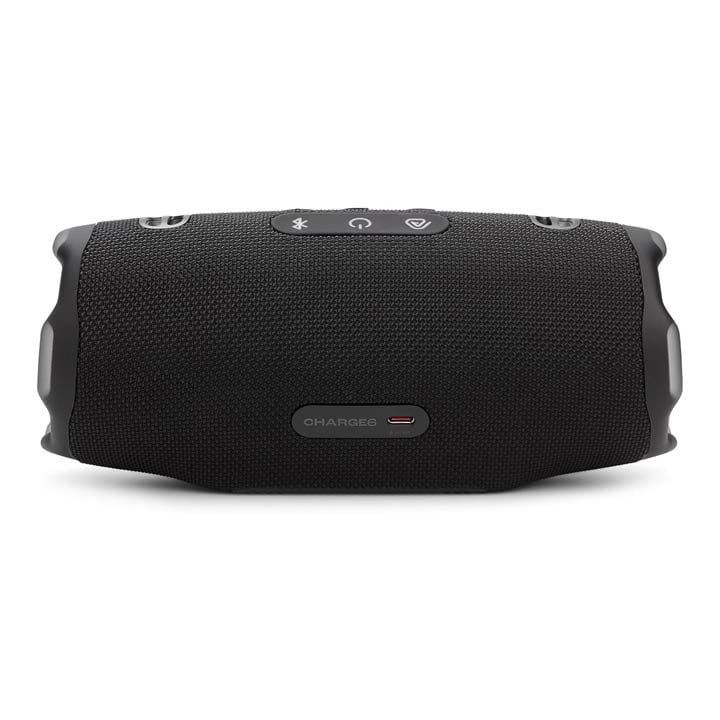 JBL Charge 6 Portable Waterproof And Drop-Proof Bluetooth Speaker With Powerbank, Durable Design Perfect For Outdoor And Indoor Use - Black - JBLCHARGE6BLK