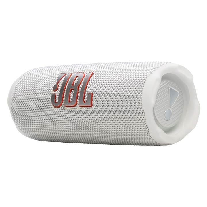 JBL Flip 7 Portable Waterproof And Drop-Proof Bluetooth Speaker, Enjoy Powerful Sound, Durable Design, And Long Battery Life - White - JBLFLIP7WHT