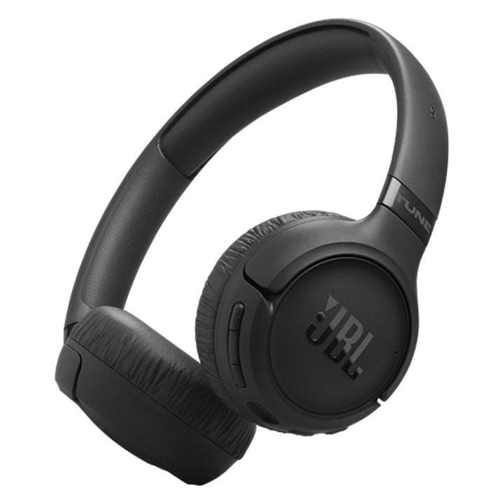 JBL Tune 680NC Wireless On-Ear Bluetooth Headphones, Active Noise Cancelling, Pure Bass Sound And Long Battery Life, Lightweight - Black - TUNE680NC