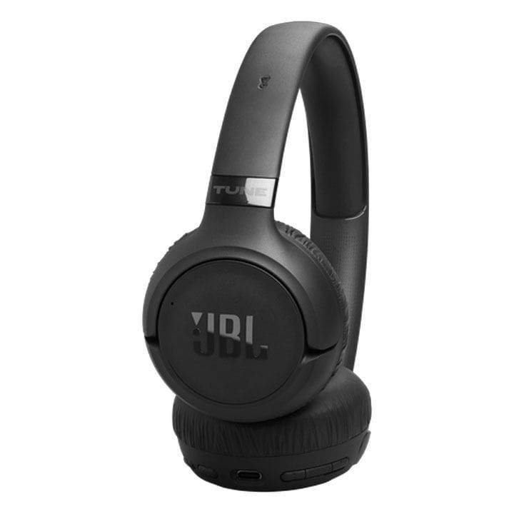 JBL Tune 680NC Wireless On-Ear Bluetooth Headphones, Active Noise Cancelling, Pure Bass Sound And Long Battery Life, Lightweight - Black - TUNE680NC