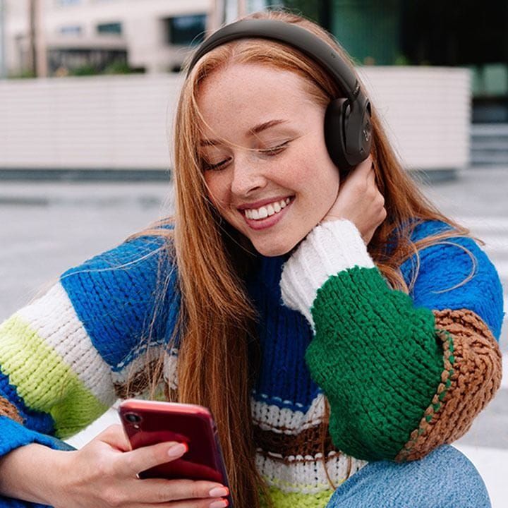 JBL Tune 680NC Wireless On-Ear Bluetooth Headphones, Active Noise Cancelling, Pure Bass Sound And Long Battery Life, Lightweight - Black - TUNE680NC