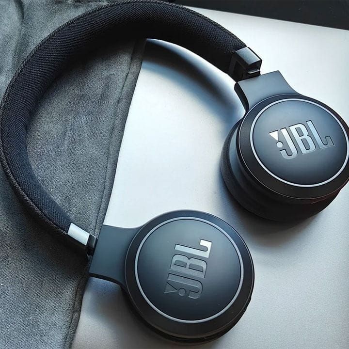 JBL Tune 680NC Wireless On-Ear Bluetooth Headphones, Active Noise Cancelling, Pure Bass Sound And Long Battery Life, Lightweight - Black - TUNE680NC