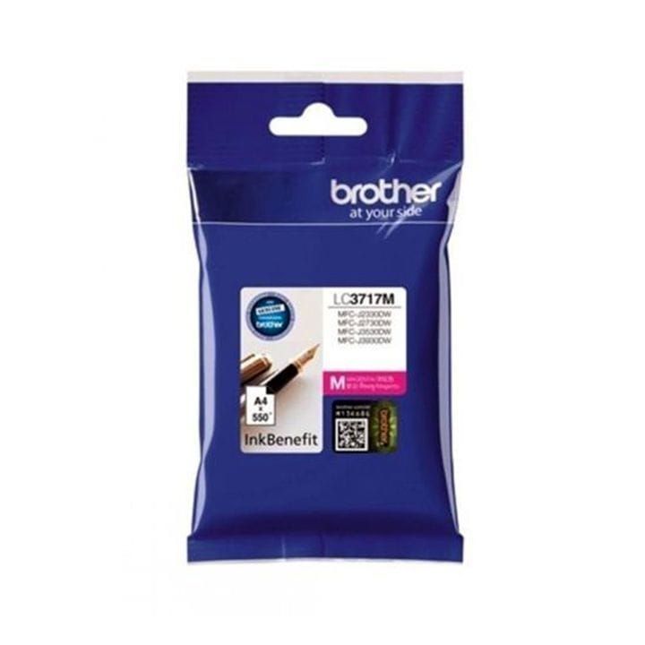 Genuine Brother Ink Cartridge For Reliable Performance And Crisp, Vibrant Printing - Magenta - LC3717M
