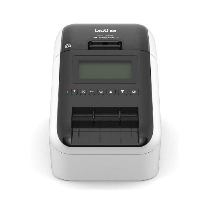 طابعة ملصقات مكتبية لاسلكية من براذر QL-820NWB