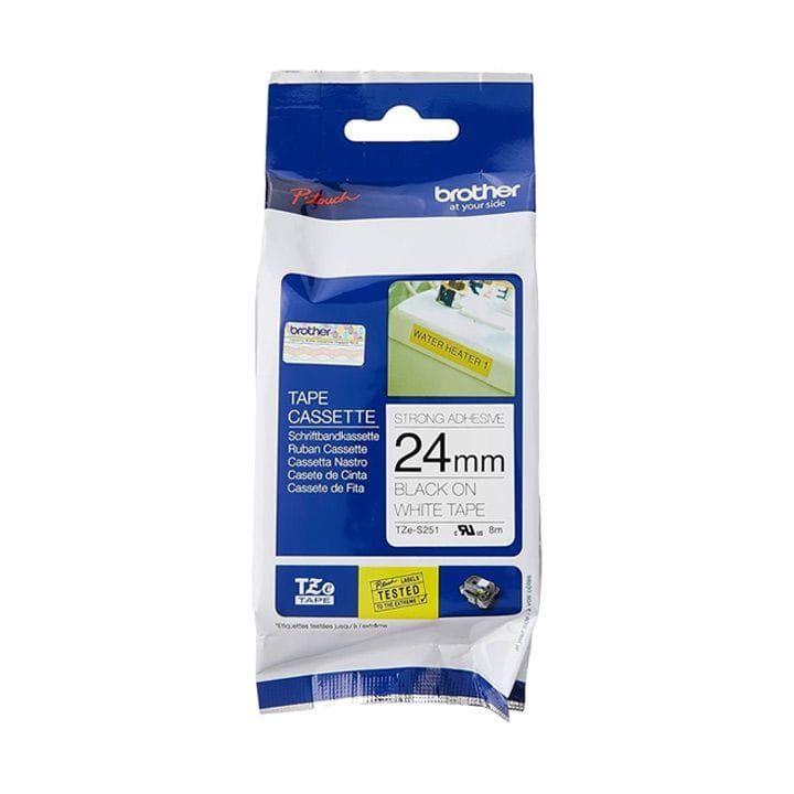 شريط ملصقات بعرض 24 مم أصلي من براذر TZe-S251