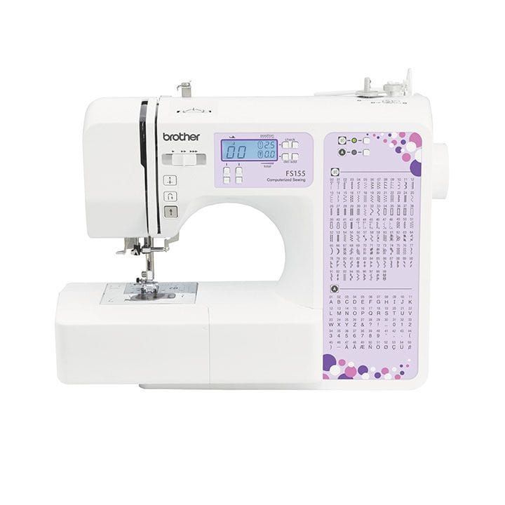 Brother Computerized Sewing Machine For Advanced Stitching, Easy Operation - White - FS155