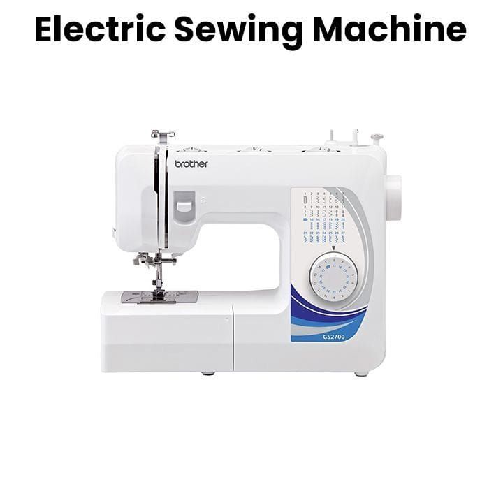 Brother Traditional Metal Chassis Sewing Machine, Quick Set Bobbin, Stitch Length Control, 27 Built In Stitches - White - GS2700