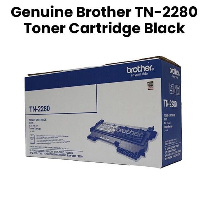 Genuine Brother TN-2280 Toner Cartridge - Black