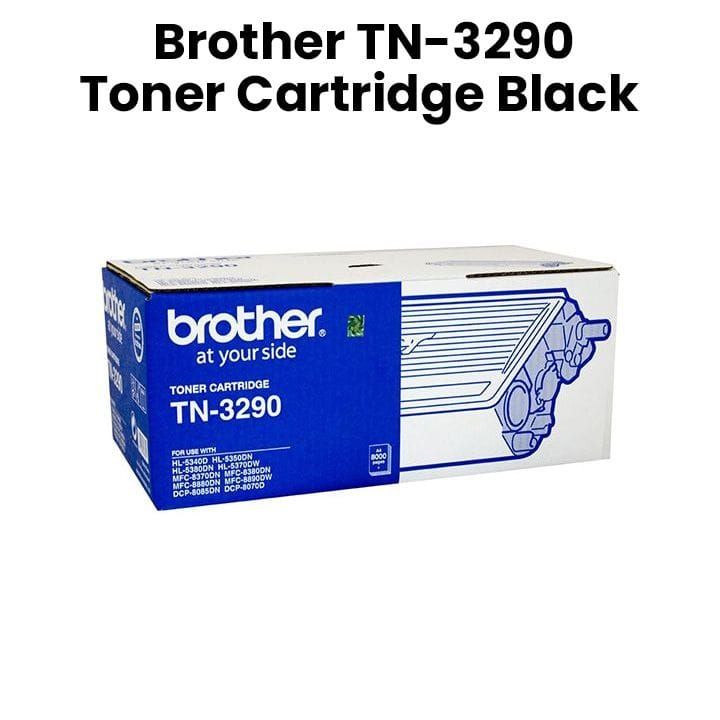 Brother Genuine Toner Cartridge, Delivers Crisp Text And Deep Black Tones For Professional Documents - Black - TN-3290