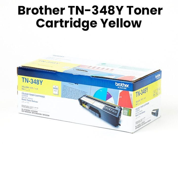 خرطوشة حبر أصفر أصلية من براذر TN-348Y