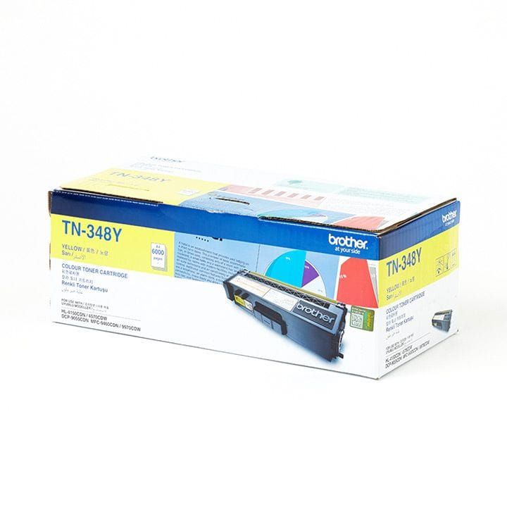خرطوشة حبر أصفر أصلية من براذر TN-348Y