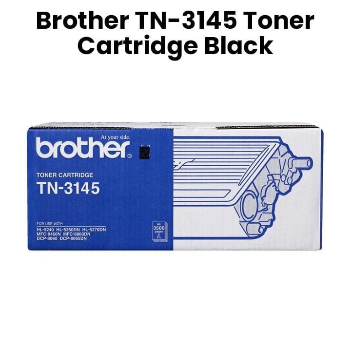 Genuine Brother Toner Cartridge For High-Quality Printing And Reliable Performance - Black - TN-3145