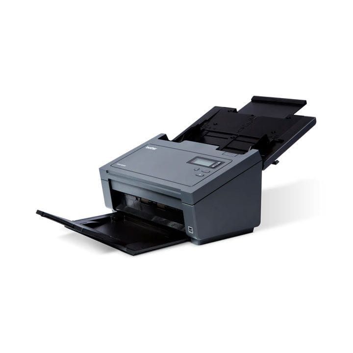 Brother Professional Document Scanner, 100 Sheet ADF, Up to 80ppm (160ipm) 2-Sided A4 Scan Speed - Gray/Black - PDS-6000