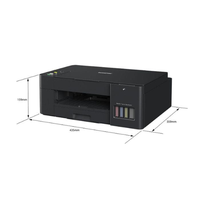 طابعة نافثة للحبر متعددة الوظائف من براذر مع دعم لاسلكي وطباعة عبر الهاتف | DCP-T420W
