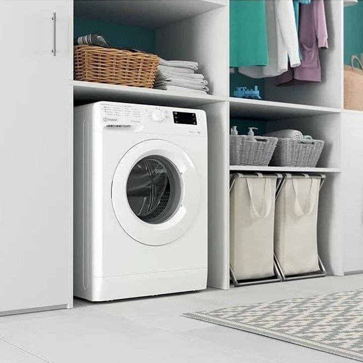 إنديست MTWE 71252 W GCC غسالة تعبئة أمامية 7 كجم - صنع في بولندا