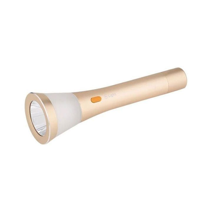 Mr. Light Glory Spot LED Torch, 1500 Lumens Brightness, 1000mAh Li-Ion Rechargeable Battery, Aircraft Grade Aluminum Casing - Golden - MR4000
