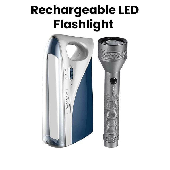 مستر لايت فانوس قابل للشحن + كشاف LED قابل للشحن | MR.68