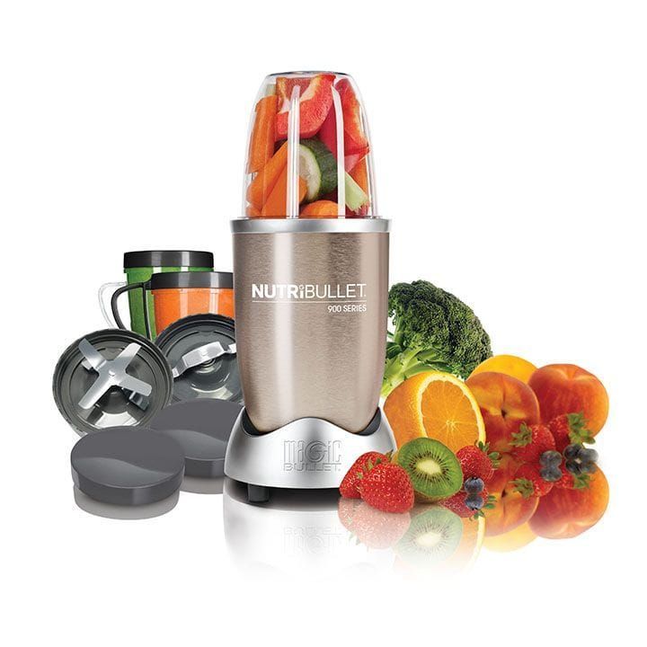 NutriBullet Pro Smoothie Maker 900W – 9-Piece High Speed Blender Set for Smoothies, Ice Crushing & Shakes, Premium Performance, NB9-1212