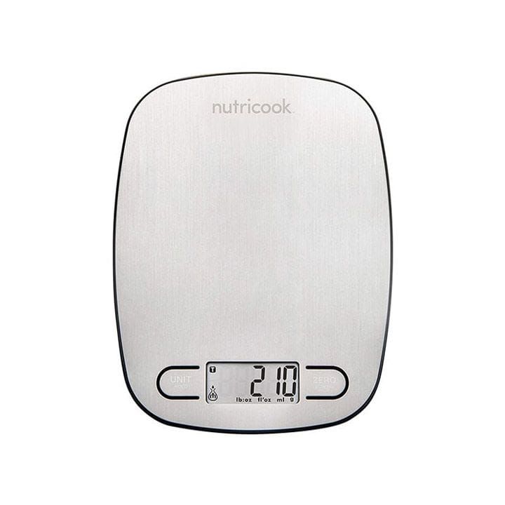 Nutricook Digital Kitchen Scale Eko, Precision Food Weighing Scale for Baking, Cooking & Diet, High Accuracy LCD Display | NC-KSE5