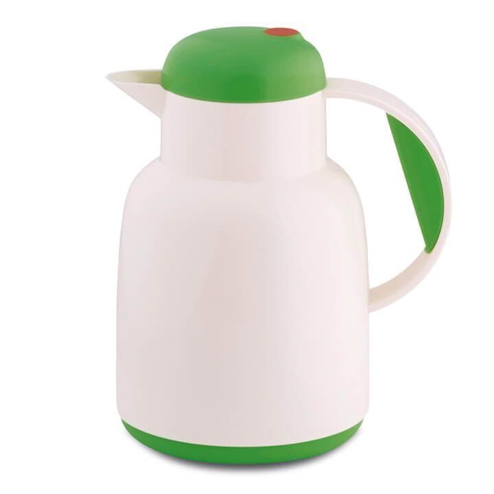 Rotpunkt 1 Ltr Vacuum Jug - White/Flip Green | R970