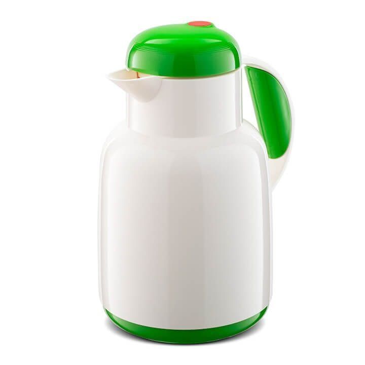 Rotpunkt 1 Ltr Vacuum Jug - White/Flip Green | R970
