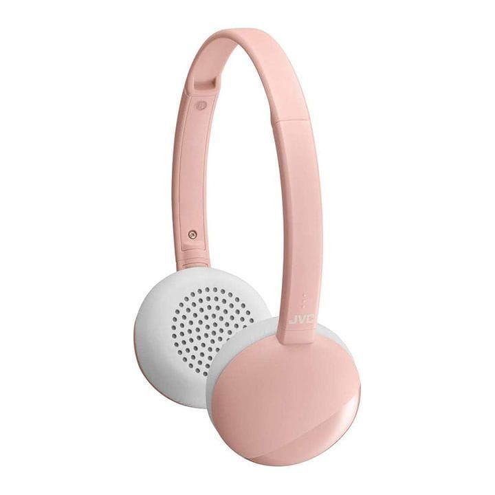 JVC Wireless Bluetooth On-Ear Headphones - Pink | HA-S22W-P-U