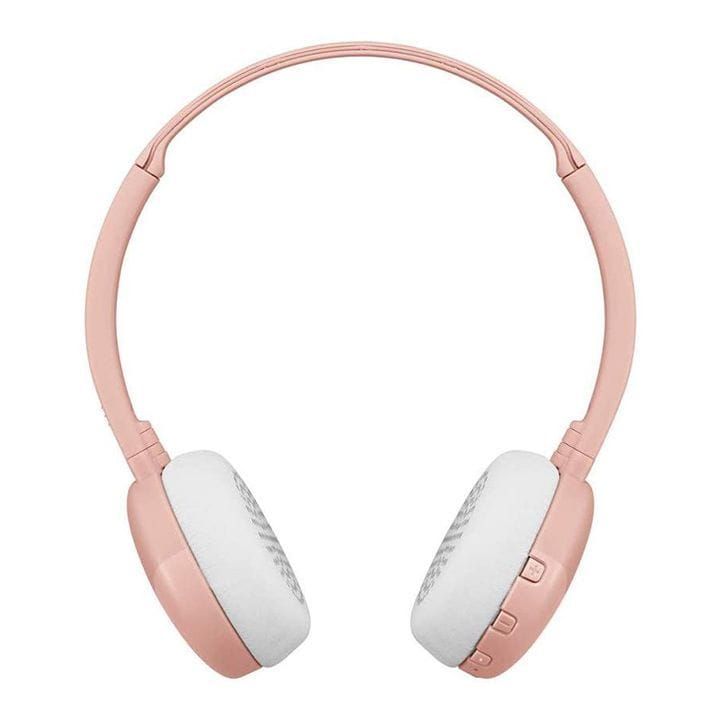 JVC Wireless Bluetooth On-Ear Headphones - Pink | HA-S22W-P-U