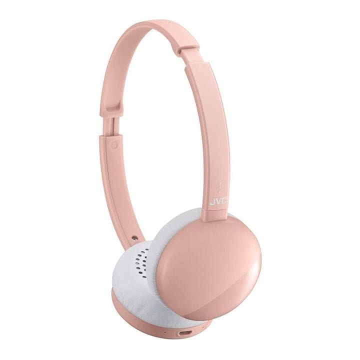 JVC Wireless Bluetooth On-Ear Headphones - Pink | HA-S22W-P-U