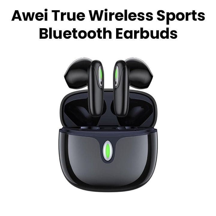 AWEI T39 True Wireless Sports Earbuds - Black |T39