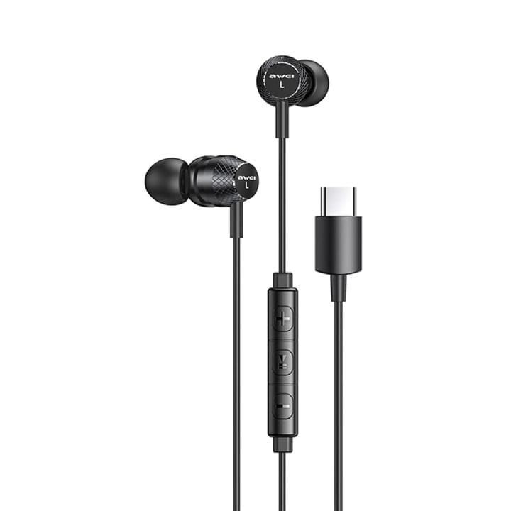 Awei Wired Earphone - Black | TC-5