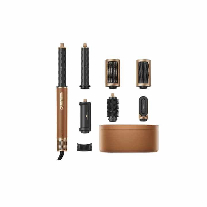 Dreame Air Style Pro Hair Styler, Advanced Airflow Technology, Multiple Attachments, Fast Drying And Styling, Salon-Quality Results - Gold - AMF18A