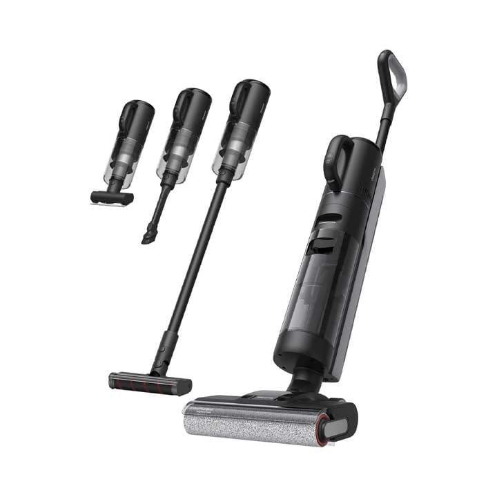 Dreame H12 Dual Wet Dry Vacuum Cleaner, Edge-To-Edge Cleaning, Advanced Mess Detection, No Mold, Mildew, Nasty Odors - Black - HHV4