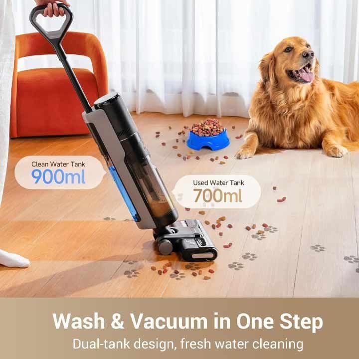 Dreame G10 Pro Wet And Dry Vacuum Cleaner, Advanced Suction Power, Self-Cleaning Roller Brush, Large Water Tank, Long-Lasting Battery - Black - G10PRO