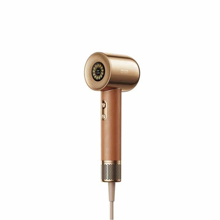 Dreame Hair Miracle Hair Dryer, Advanced Ionic Technology, High-Speed Drying, Quiet Operation, Durable And Long-Lasting, Convenient Storage - Gold - AHD9