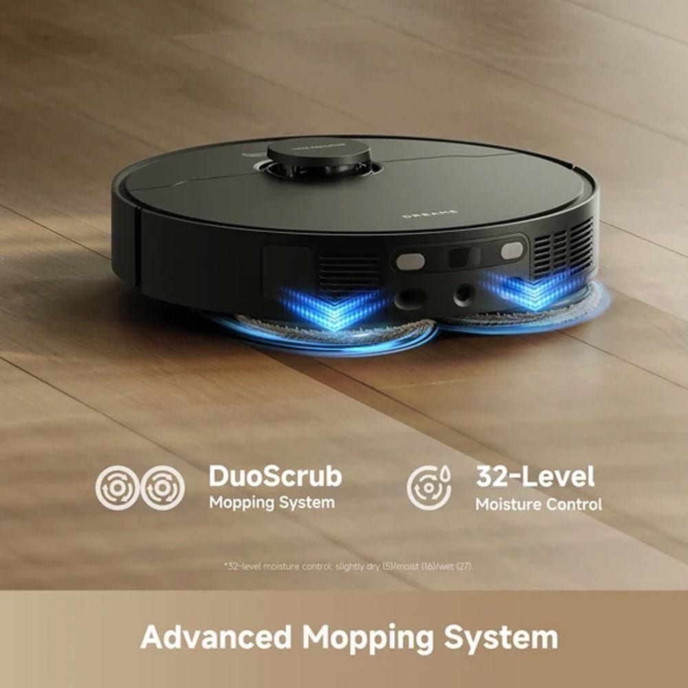 Dreame L50 Ultra Robotic Vacuum Cleaner, 25000Pa Suction, DuoScrub Mopping, Auto-Empty Dock & Smart 3D Navigation | Black - RLL53SE