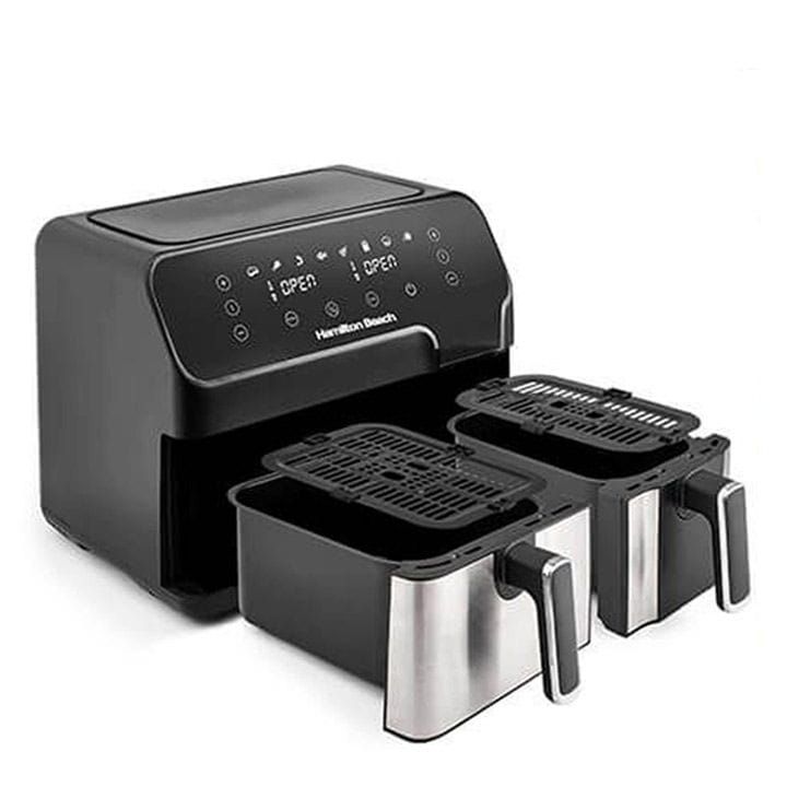 Hamilton Beach Dual Size Digital Air Fryer 8.5L - Silver | AF5232-ME