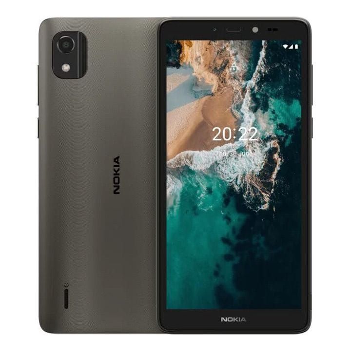 Nokia C2 2nd Edition 2+32GB ROM Smartphone - Grey | TA-1452 GCC
