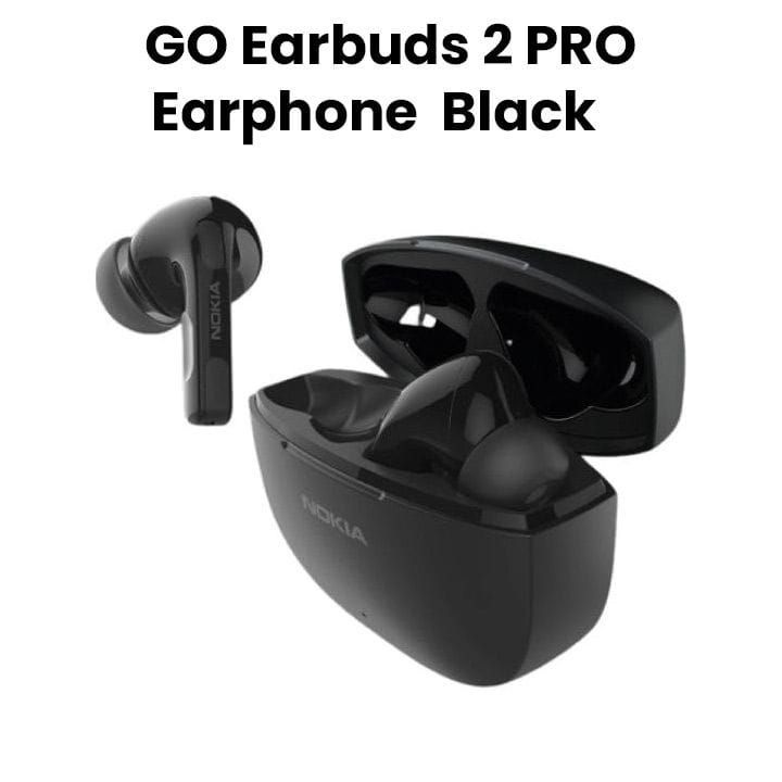 Nokia GO Earbuds 2 PRO Earphone with Noise Cancelling - Black | TWS-222