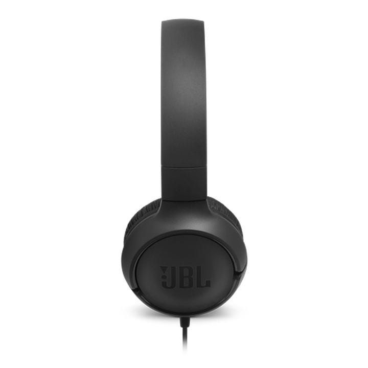 JBL TUNE 500 Wired on-ear Headphones - Black