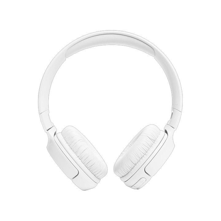 JBL Wireless On-Ear Headphones - White | T520BT