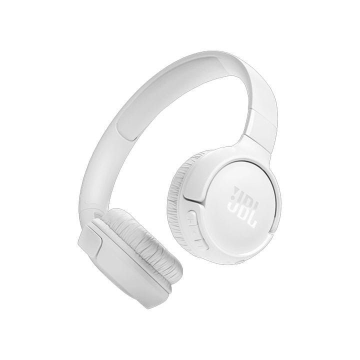 JBL Wireless On-Ear Headphones - White | T520BT