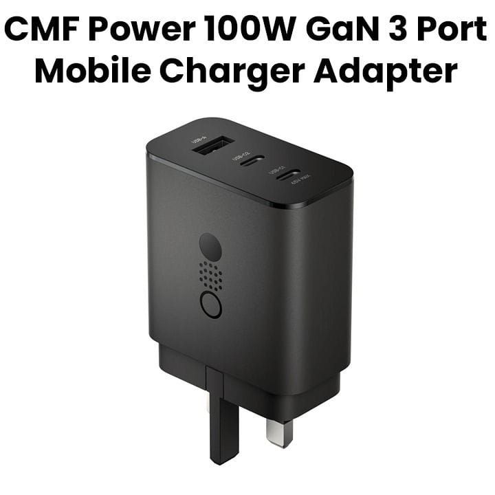 Nothing Power 100W GaN Power Adapter - Dark Grey | A10800016