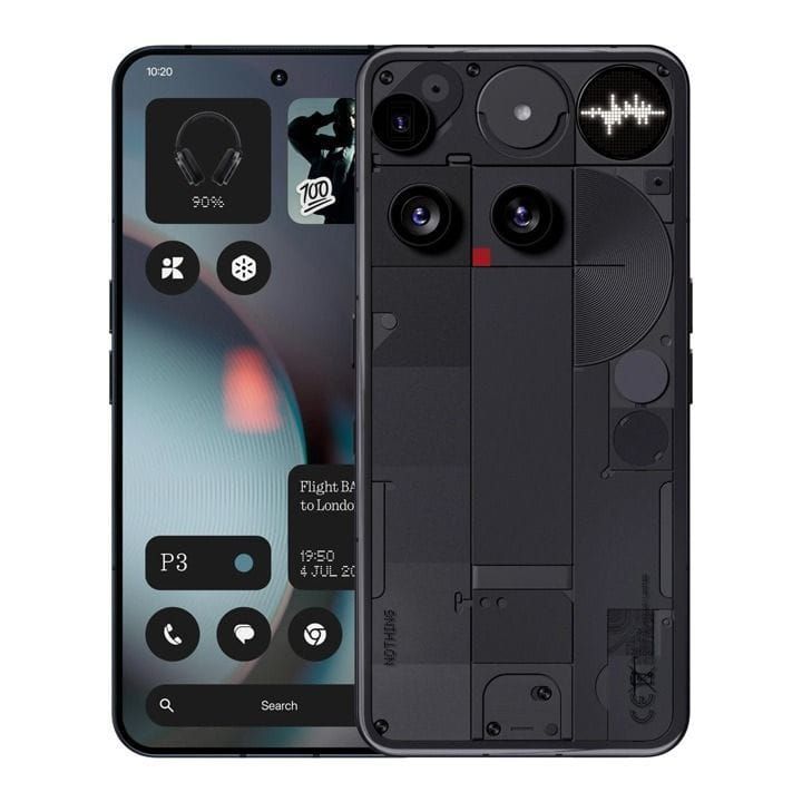 Nothing Phone (3) 12GB+256GB Smartphone - Black | A024-A10000018
